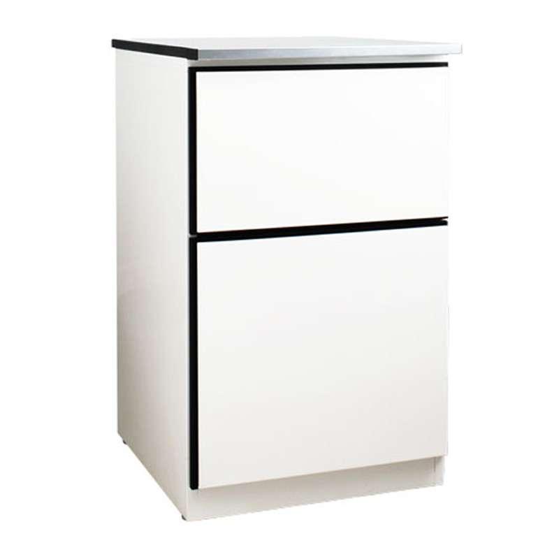 ตู้ครัวDOBBEL 1ลิ้นชัก,1บานเปิด สีขาว-1