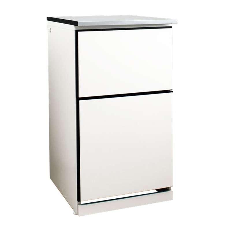 ตู้ครัวDOBBEL-วางถังแก๊ส สีขาว-1