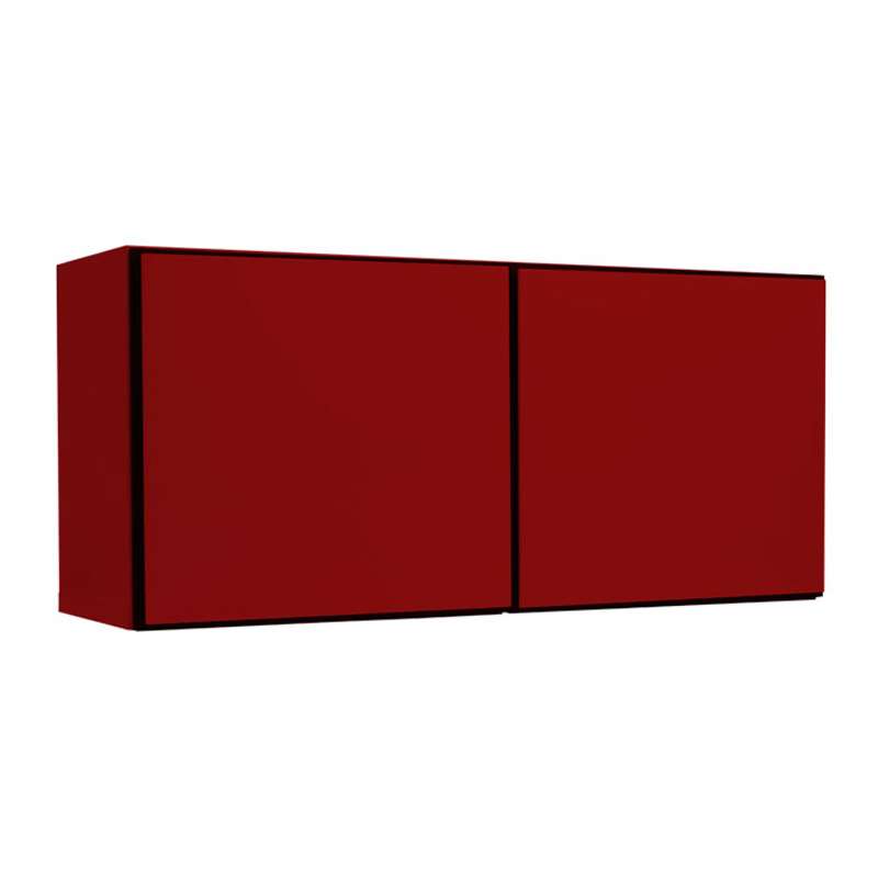 ตู้ครัวDOBBEL แขวนยาว สีแดง-1