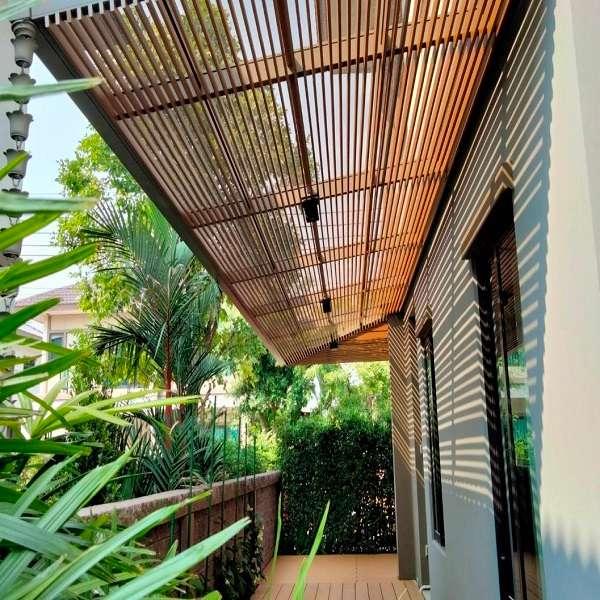 ค่าสำรวจระแนงตกแต่ง อะลูมิเนียมลายไม้ และเหล็ก Aron พร้อมบริการติดตั้ง-1