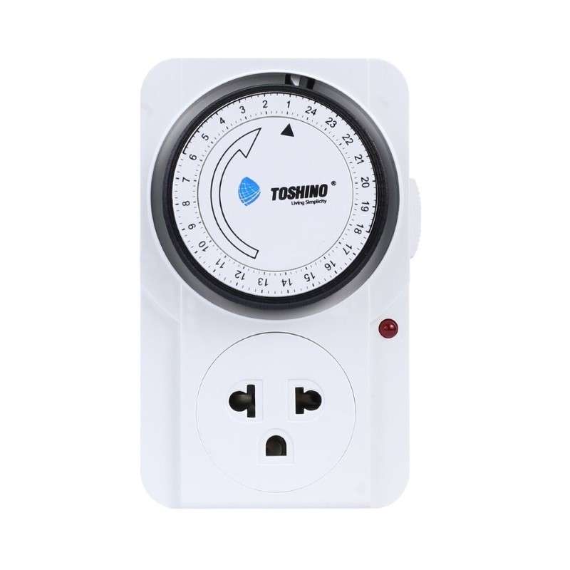 นาฬิกาตั้งเวลา Timer 24 ชั่วโมง TOSHINO รุ่น TS-MT3 สีขาว-1