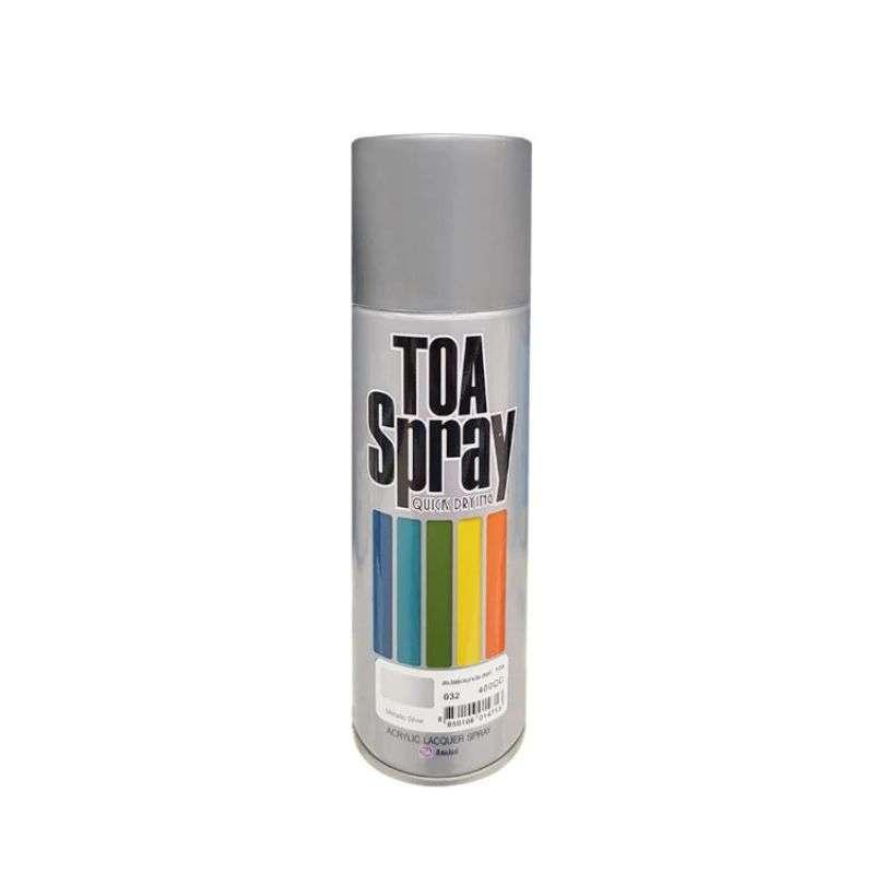 สีสเปรย์เอนกประสงค์ TOA #0032 Metallic Silver-1