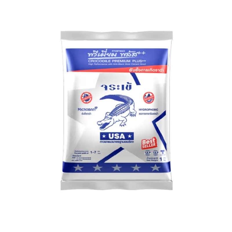 ยาแนวพรีเมี่ยมพลัส ครีมงาช้าง จระเข้ (1 กก.)-1