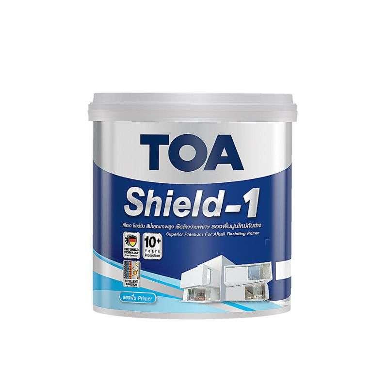 สีรองพื้นปูนใหม่ TOA SHIELD-1NANO#E1000 ขนาด 1GL-1