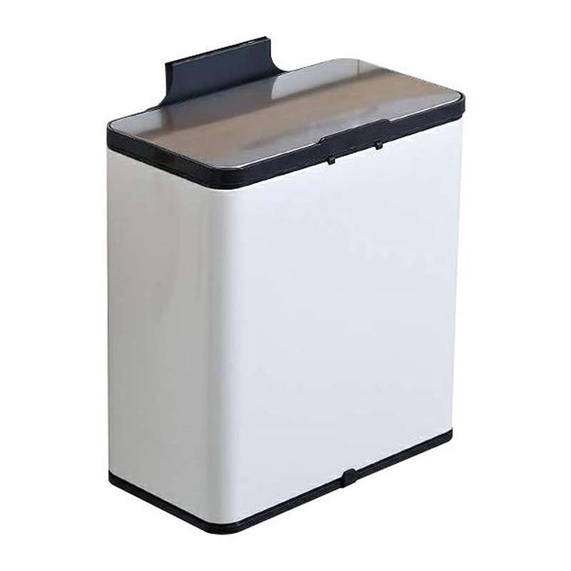 ถังขยะสเตนเลสแบบแขวน ANYHOME รุ่น 541-RB สีขาว ขนาด 6 ลิตร-1