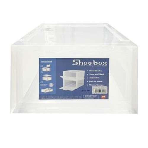 กล่องรองเท้า รุ่น 593 สีขาว SMT -1