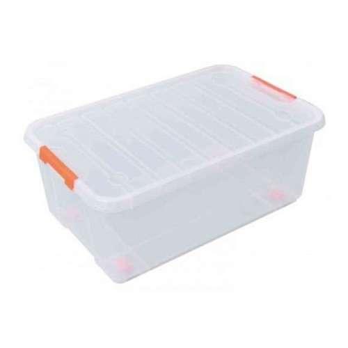 TACTIX กล่องเก็บของล็อคใส 35 ลิตร 320280-1