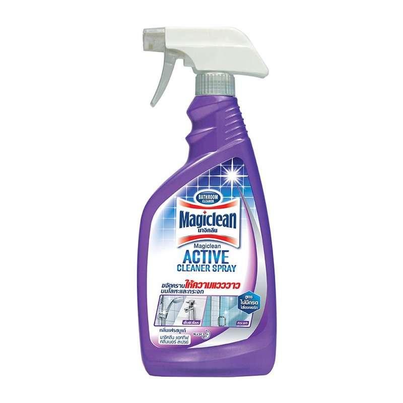 มาจิคลีนผลิตภัณฑ์ทำความสะอาดห้องน้ำหัวฉีด สีม่วง 500 มล.-1