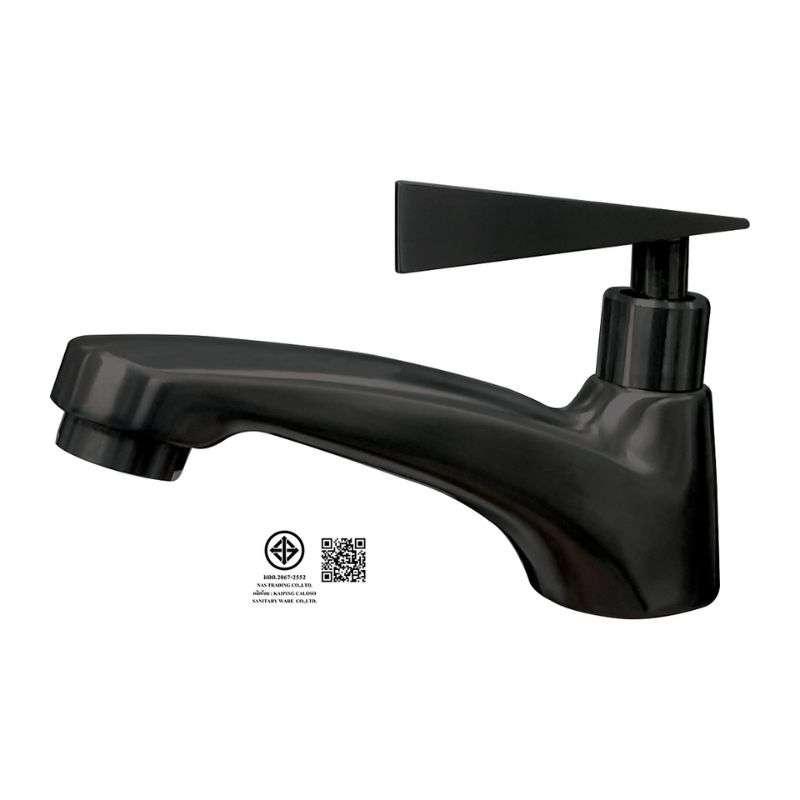 ก๊อกอ่างล้างหน้า รุ่น HC7002S สีดำ Home choice -1