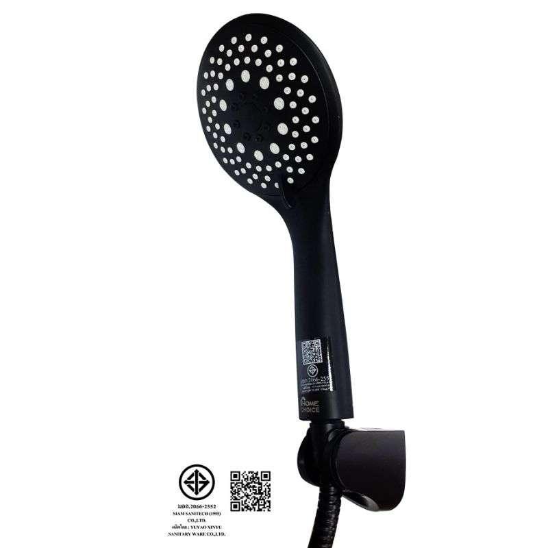 ฝักบัว 3 ระบบ รุ่น HC321B สีดำ Home choice -1