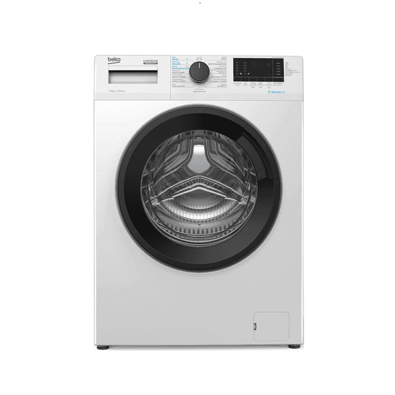 เครื่องซักผ้าฝาหน้า BEKO WCV10614XB0STW ความจุ 10 Kg. พร้อมบริการติดตั้ง-1