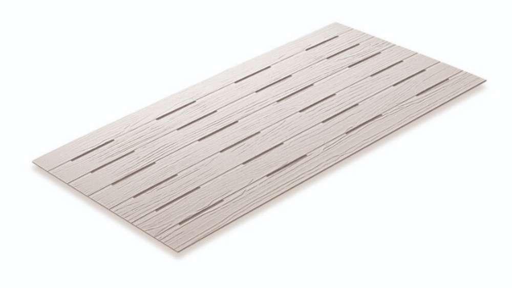 ฝ้าสมาร์ทบอร์ด เอสซีจี ลายไม้ระบายอากาศ โพรเทคชั่น 60x120x0.4 สีรองพื้นขาวควันบุหรี่ (สมาร์ทบอร์ด 4 มม.) -1