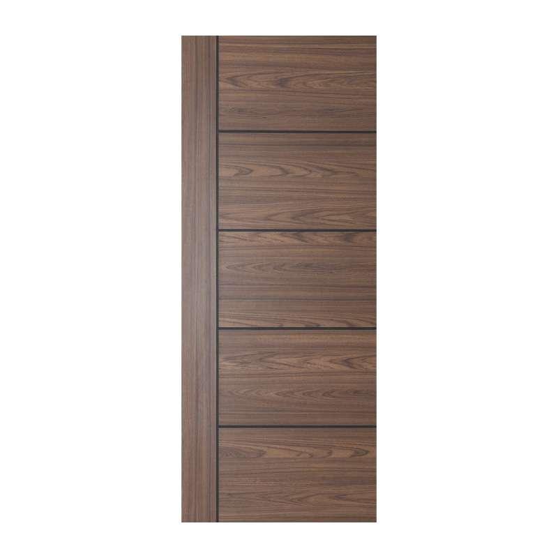 ประตูเมลามีน-ภายใน SCG HOME รุ่น MAG1 สี CANYON OAK 80X200 ซม. (ไม่เจาะลูกบิด)-1