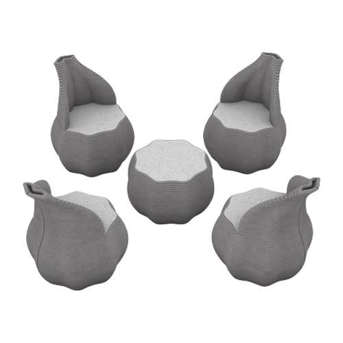 3DPrinting ชุดเซ็ทดอกบัว-1