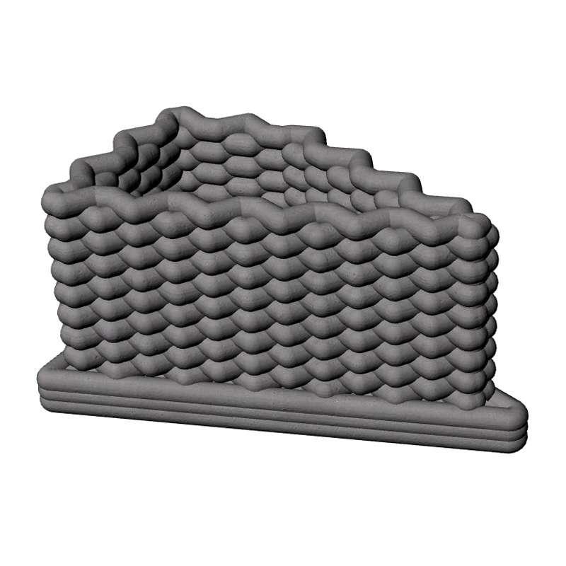 3DPrinting กระถางต้นไม้ขนาดกลาง #2-1