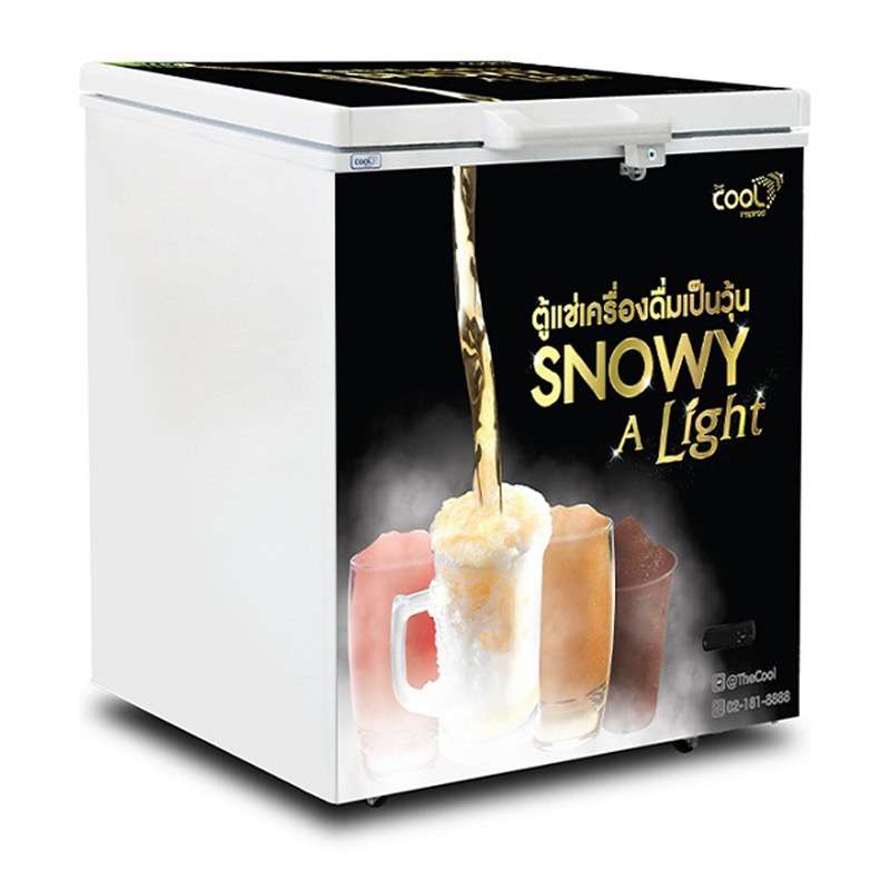The Cool ตู้แช่ (วุ้น) SNOWY A LIGHT 150-1