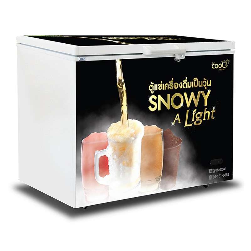 The Cool ตู้แช่ (วุ้น) SNOWY A LIGHT 300-1