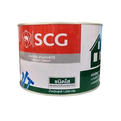 น้ำยาประสานท่อ SCG-ใส 1000 กรัม SCG PIPE-1