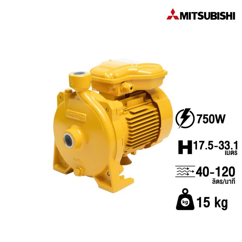 ปั๊มหอยโข่ง Mitsubishi รุ่น ACH-755S ท่อ 1 นิ้ว ขนาด 750 วัตต์-1