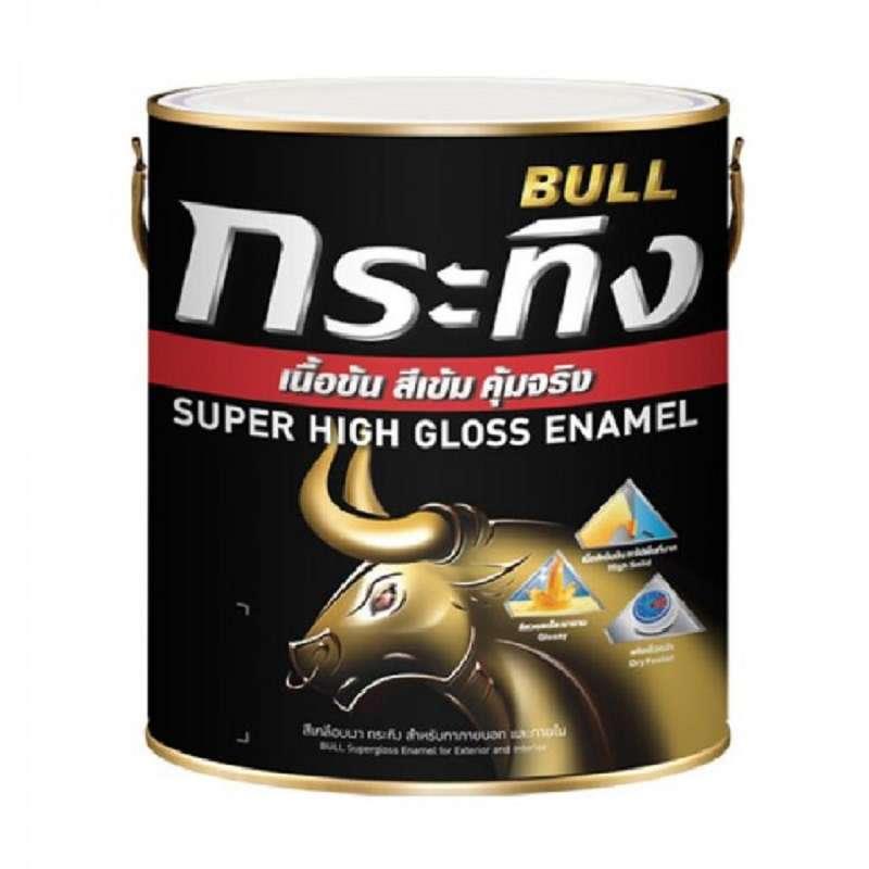 สีเคลือบเงากระทิง KG111 ขาว 1GL BEGER-1