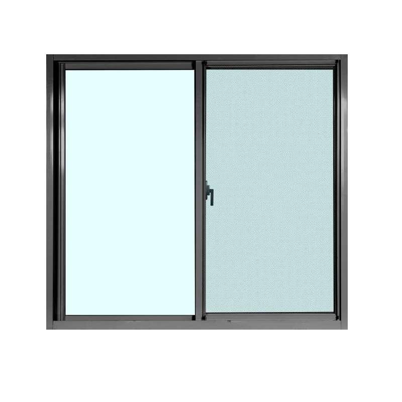 หน้าต่าง Aluminium S-S มุ้ง 120x110 ซม. สีดำ SCG HOME-1