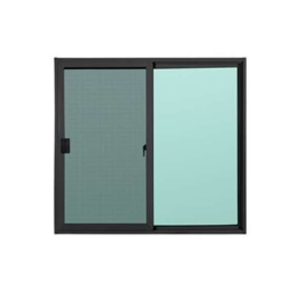 หน้าต่าง Aluminium S-S มุ้ง 120x100  ซม. สีดำ SCG HOME-1