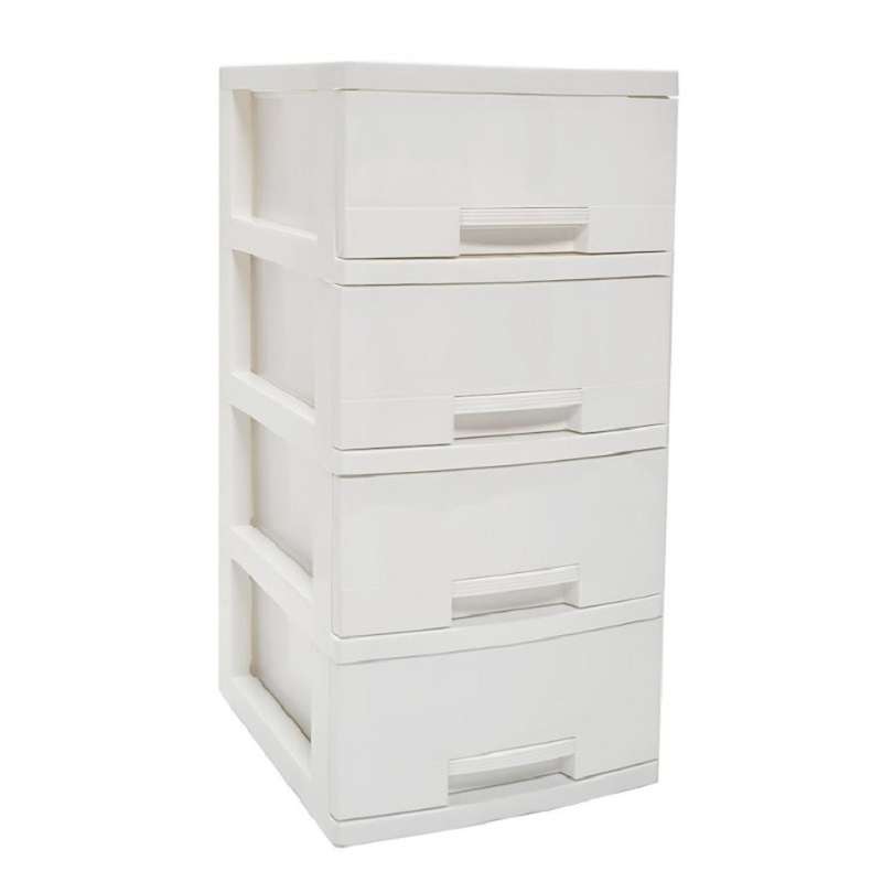 ตู้ลิ้นชัก Hana 4 ชั้น สีขาว-1