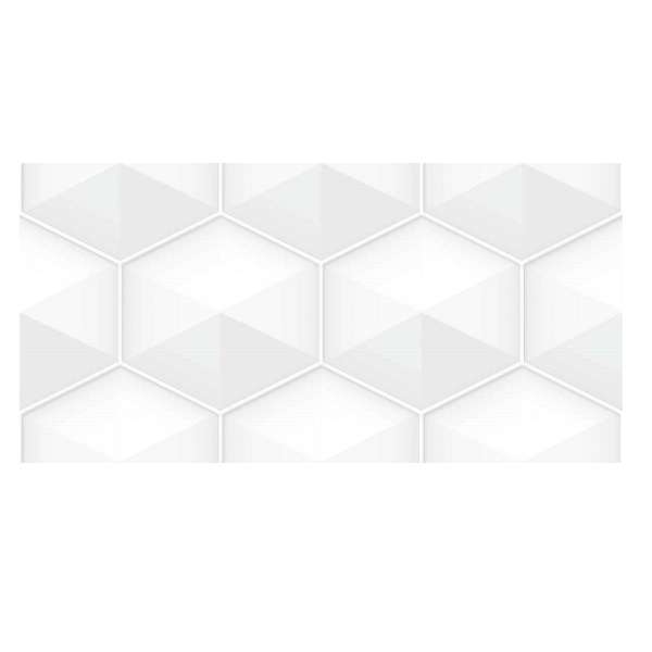 กระเบื้อง ทิมเฮ็กซากอน ขาวเดคโค่ R/T 30X60(A)  จำนวน 8 แผ่น/กล่อง HOMECHOICE-1