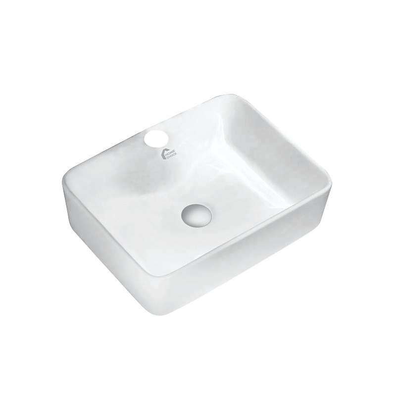 อ่างล้างหน้าบนเคาน์เตอร์ เหลี่ยม HC-503-1