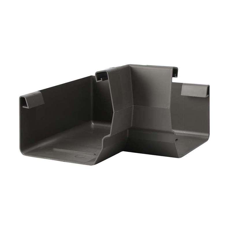 ครอบมุมใน 90 องศา สำหรับรางน้ำฝนไวนิล เอสซีจี รุ่นสมาร์ท สีเทา-1