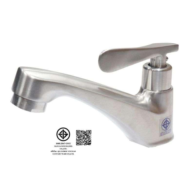 ก๊อกอ่างล้างหน้าสแตนเลส รุ่น HC2002S Home Choice-1