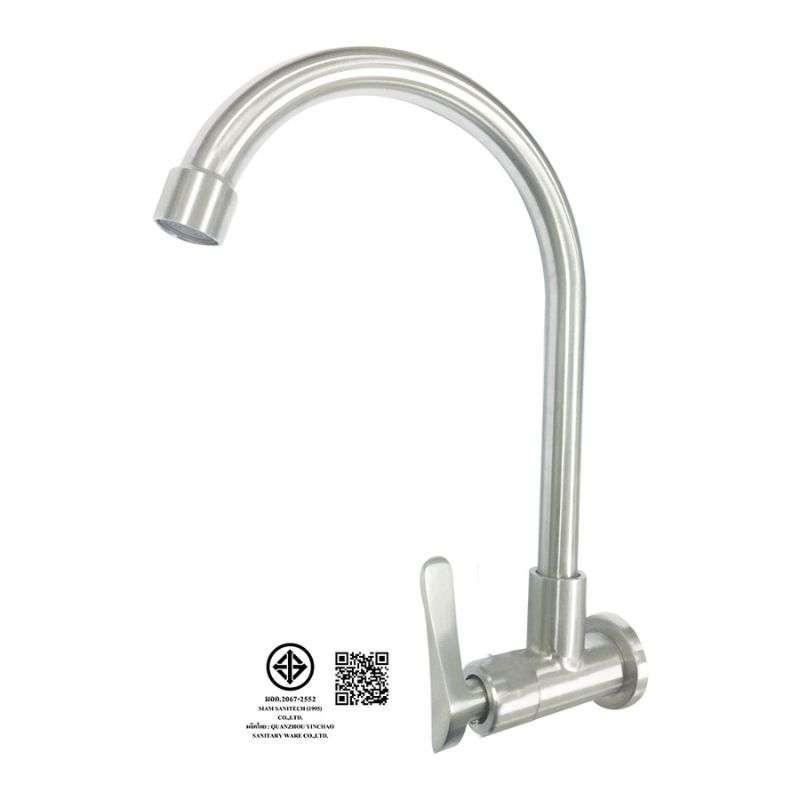 ก๊อกอ่างล้างจาน แบบผนัง รุ่น HC2008 Home Choice-1