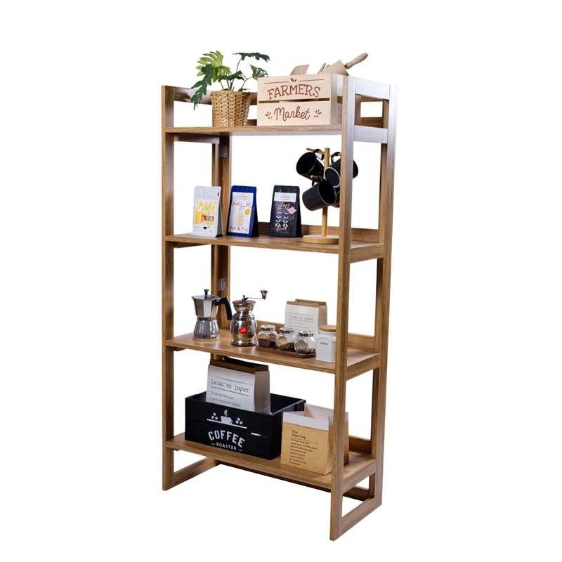 ชั้นวางของ FASTTECT ประกอบมือเปล่า สีลาเต้-1