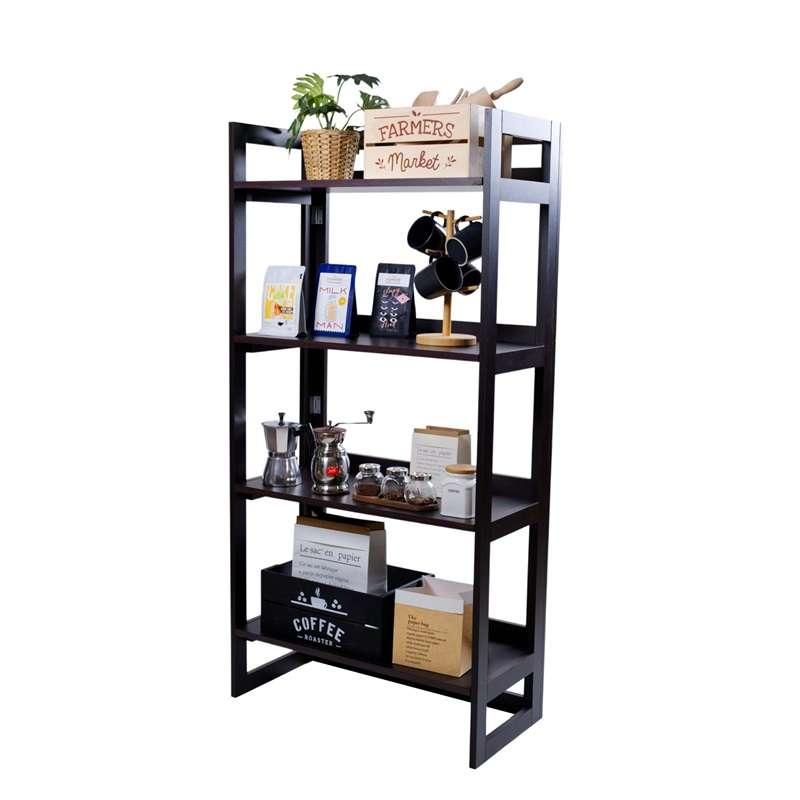 ชั้นวางของ FASTTECT ประกอบมือเปล่า สีเวงเก้-1