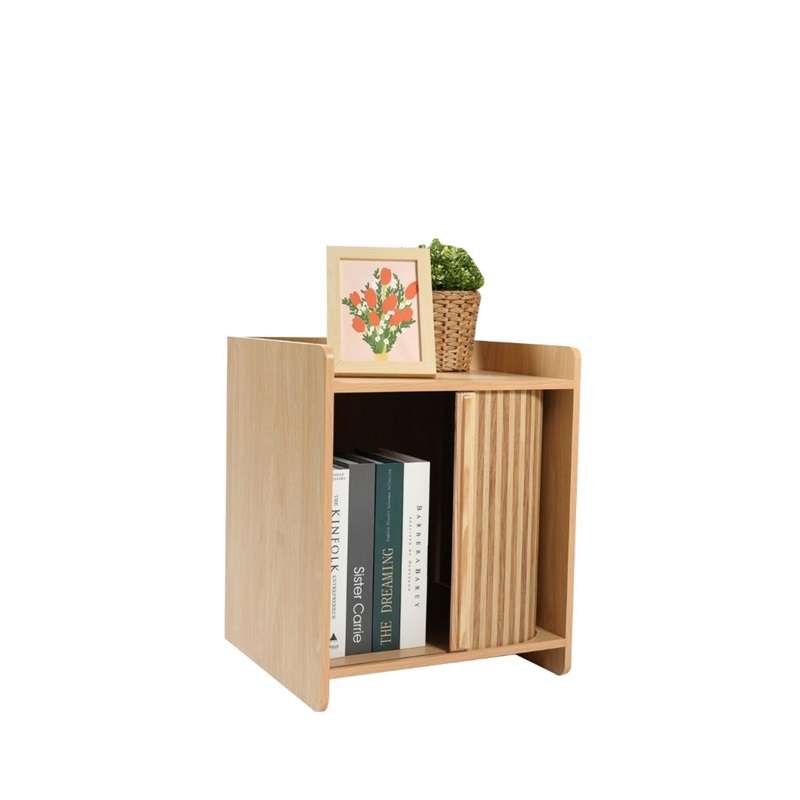 ตู้เก็บของหน้าบานเลื่อน FASTTECT สีเมเปิ้ล Fasttect-1