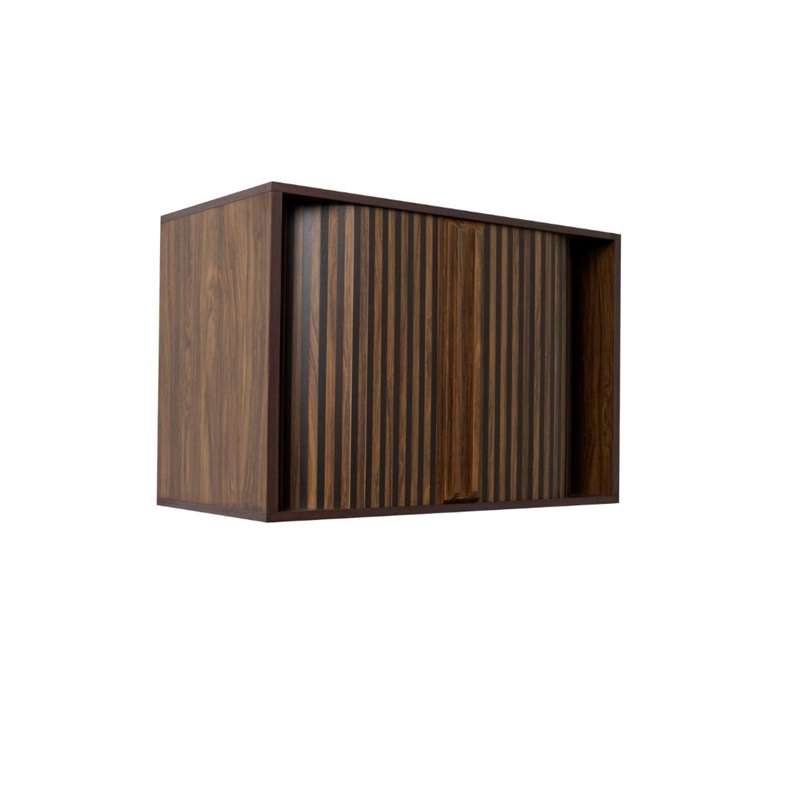 ตู้พระ มินิมอล FASTTECT หน้าบานเลื่อน สีโอ๊ค Fasttect-1