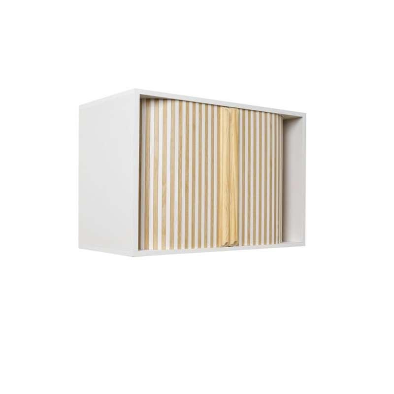 ตู้พระ มินิมอล FASTTECT หน้าบานเลื่อน สีขาว Fasttect-1