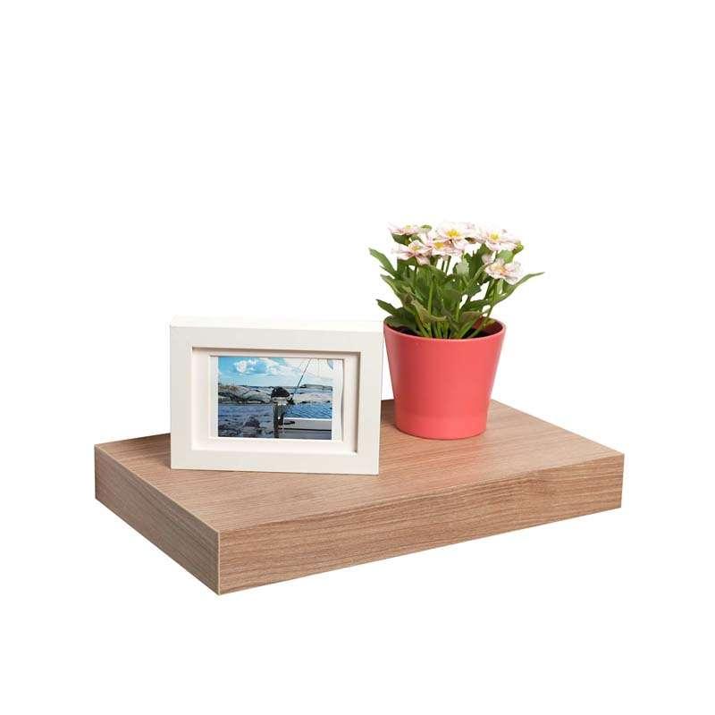 ชั้นวางของติดผนัง มินิมอล กว้าง 24 x ยาว 40 ซม. สีไวท์โอ๊ค Fasttect-1