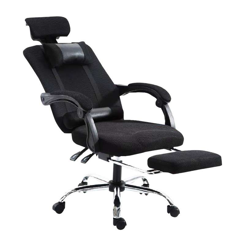 LUCAS เก้าอี้ทำงาน เก้าอี้เกมมิ่ง มีที่พักเท้า รุ่น Freedom สีดำ-1