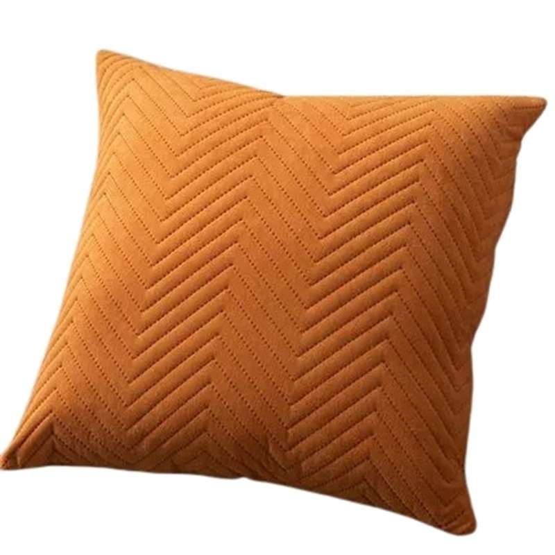 หมอนอิง HOME CHOICE รุ่น Daisy  สีส้ม ขนาด 45x45x15 ซม.-1