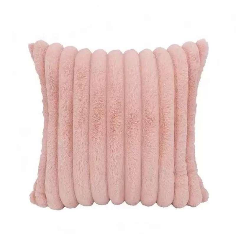 หมอนอิง HOME CHOICE รุ่น Aster สีชมพู ขนาด 45x45x15 ซม. -1