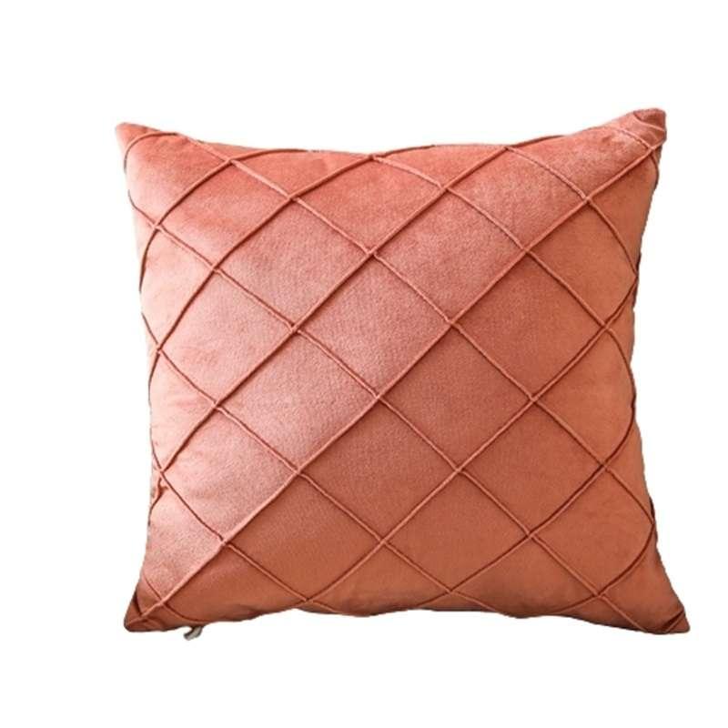 หมอนอิง HOME CHOICE รุ่น Bluebell สีส้ม ขนาด 45x45x15 ซม.-1