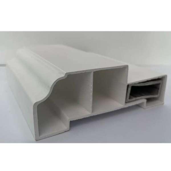 วงกบเรียบ PVC UNIX SUPER(L) 70X200 เทา-1