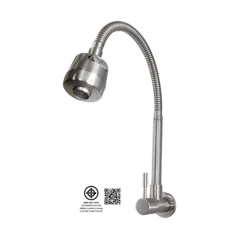 ก๊อกอ่างล้างจาน แบบผนัง รุ่น HC1008F-1