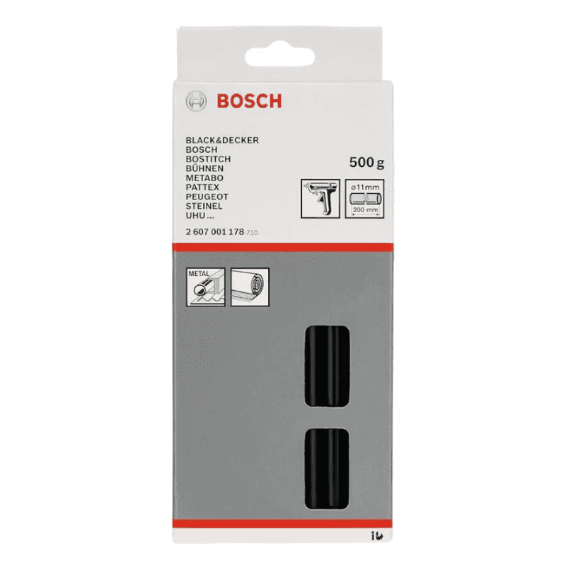 กาวแท่งเทอร์โมพลาสติกสีดำ 11มม. 25Pcs BOSCH-1