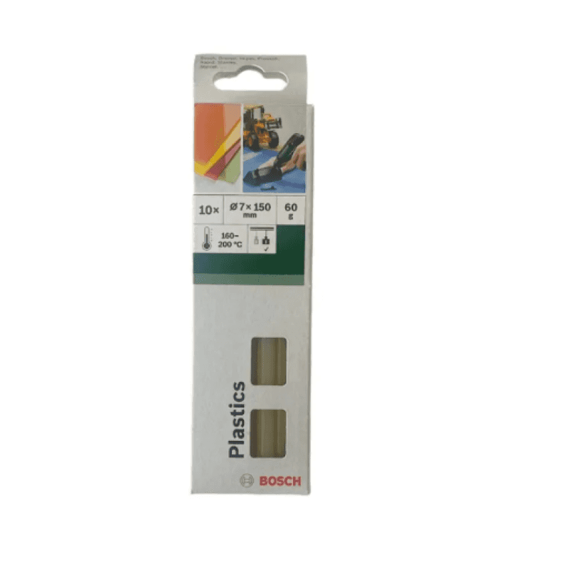 กาวแท่งเทอร์โมพลาสติกสีใส 7มม. 10Pcs 60g BOSCH-1