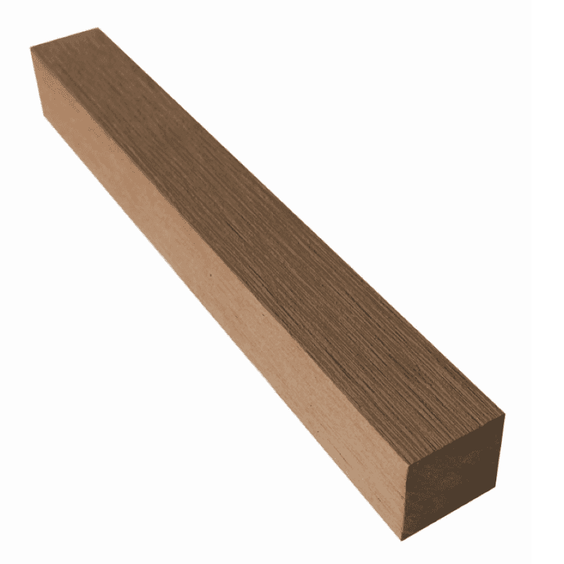 ไม้ระแนงแบบตัน THAISUN  สีไม้สัก ขนาด 2.5X300X2.5 ซม.-1