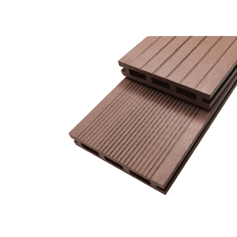 ไม้พื้นแบบกลวง หน้า 4 นิ้ว THAISUN 2x10x240 ซม. น้ำตาลแดง -1