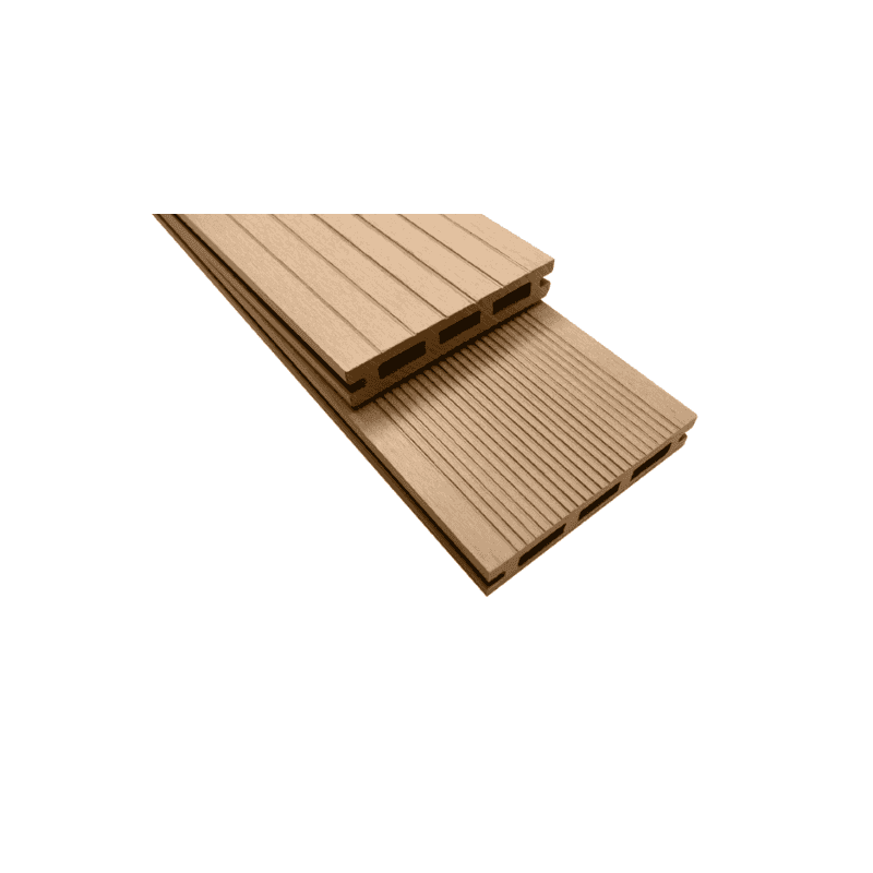 ไม้พื้นแบบกลวง หน้า 4 นิ้ว THAISUN 2x10x240 ซม. ไม้สัก-1