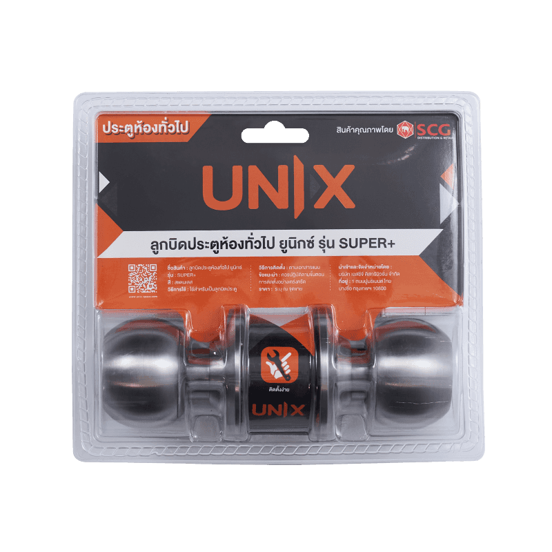ลูกบิดประตูห้องทั่วไป UNIX รุ่น Super+-1